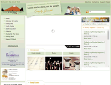 Tablet Screenshot of jewishbend.com